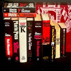 Mario Puzo Book Lot. 11 books.